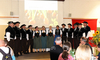 Der Jodlerklub Alpenglühn Etziken am Singen